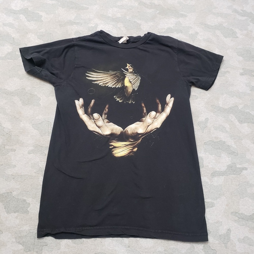 Imagine Dragons Bay Island Sportswear Top Womens Small Black Tour Concert
